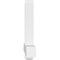 Ekena Millwork Eugene Architectural Grade PVC Gable Bracket, 60"W x 25"H x 4"D x 4"F, 10/12 Pitch GBP060X25X0404EUG00 - alternate 4